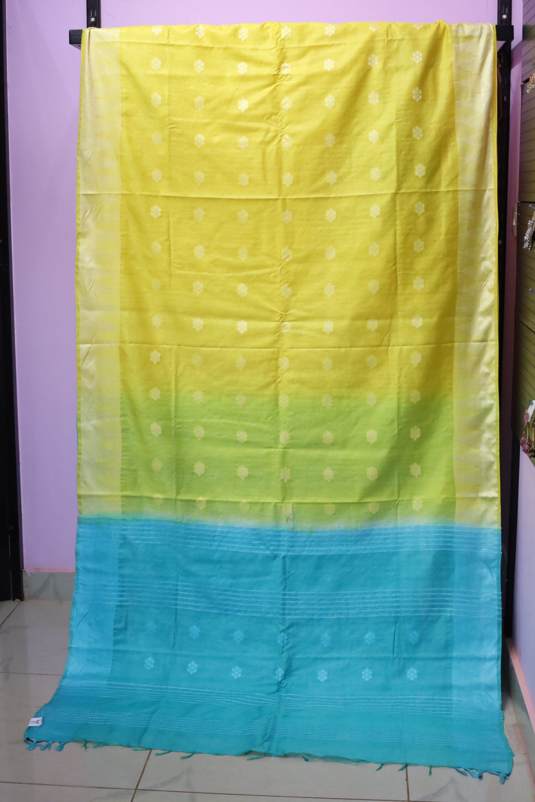 Staple silk saree