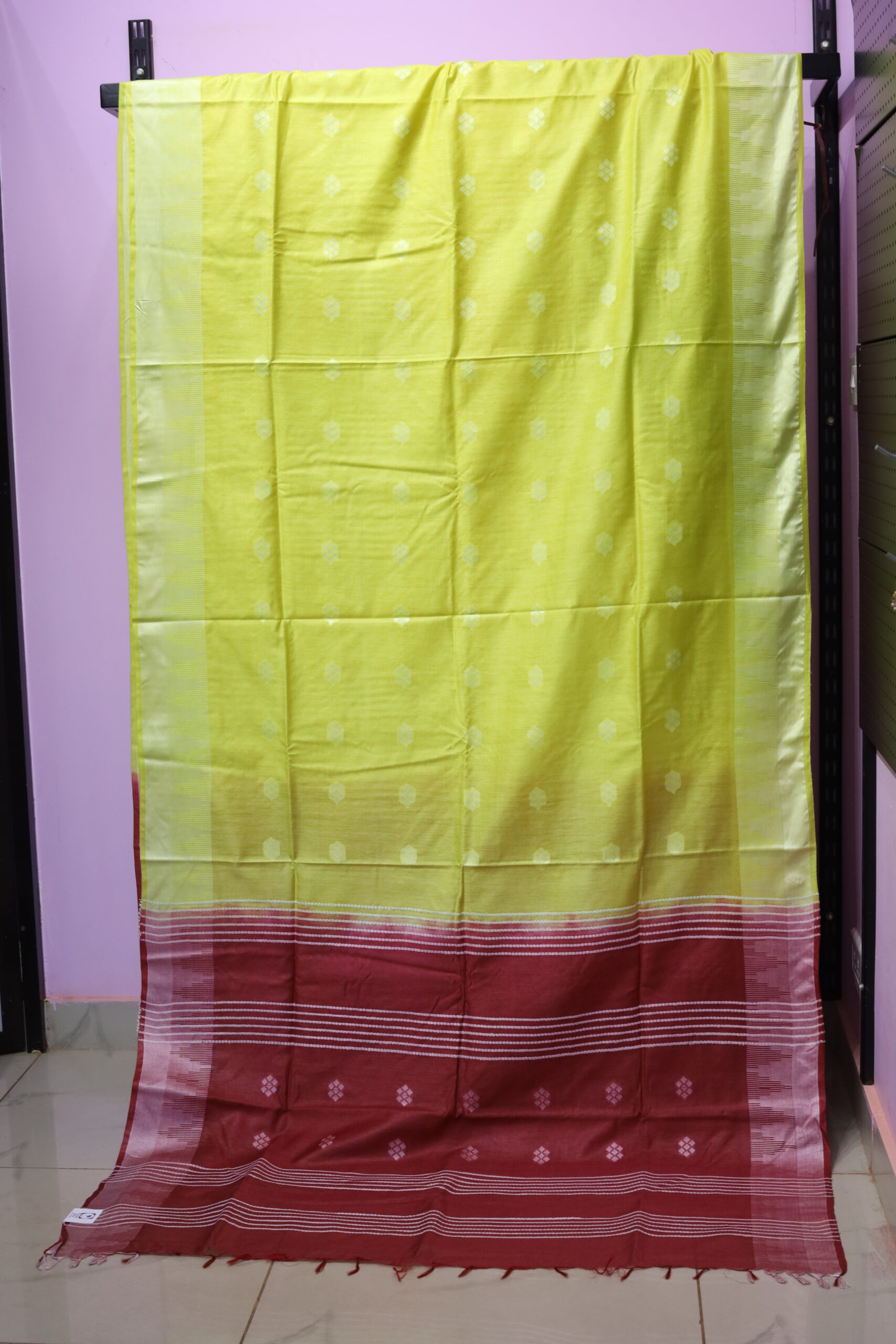 Staple silk saree