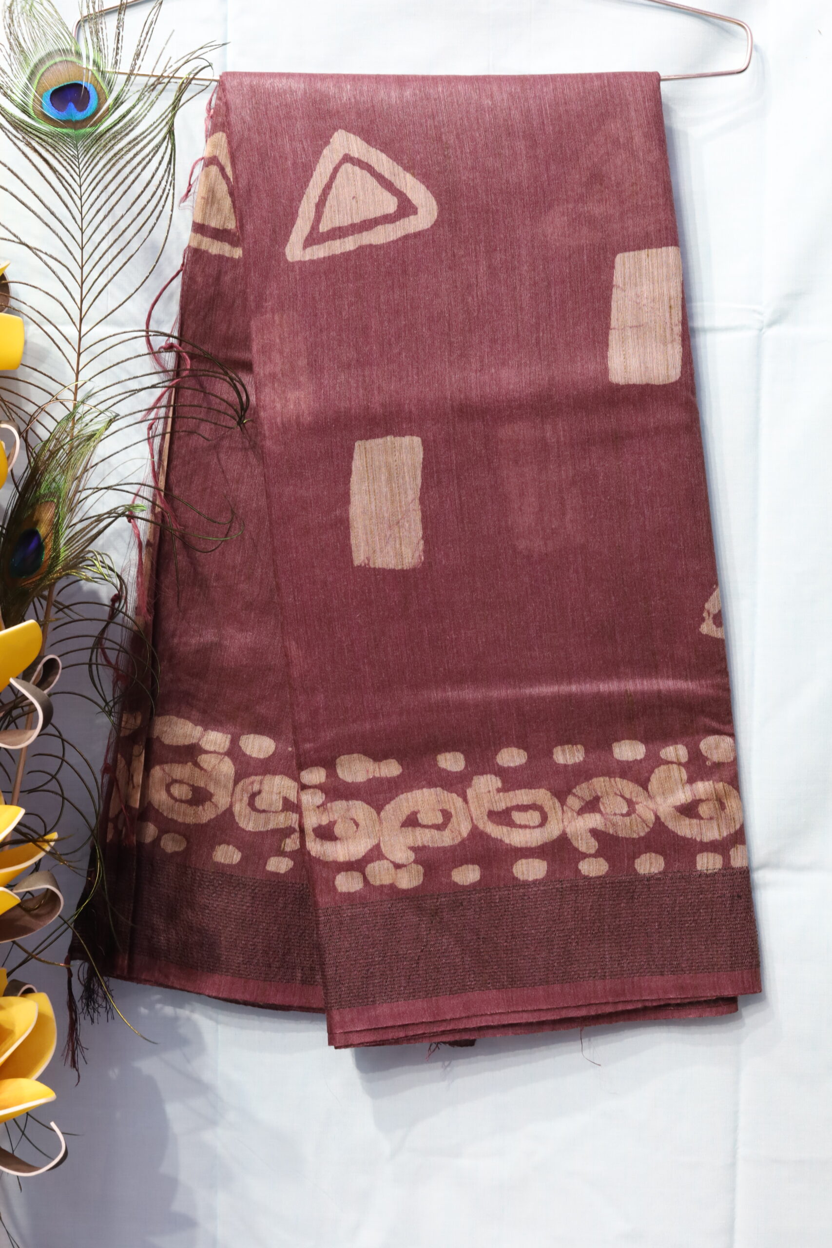 Semi Baswada silk saree