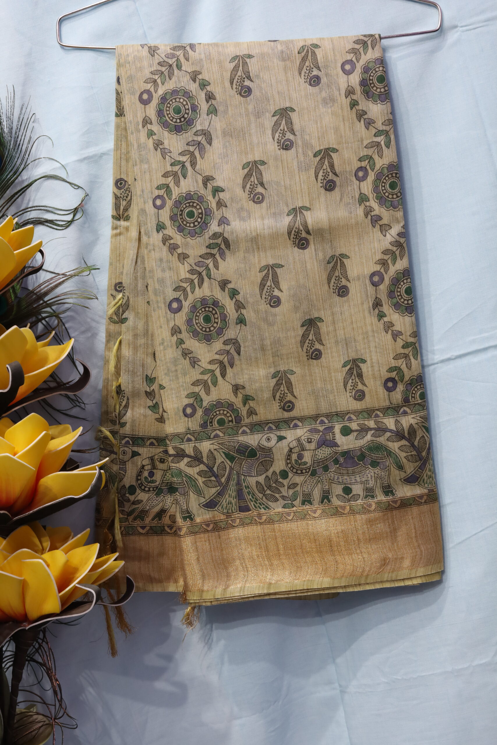 Baswada silk saree
