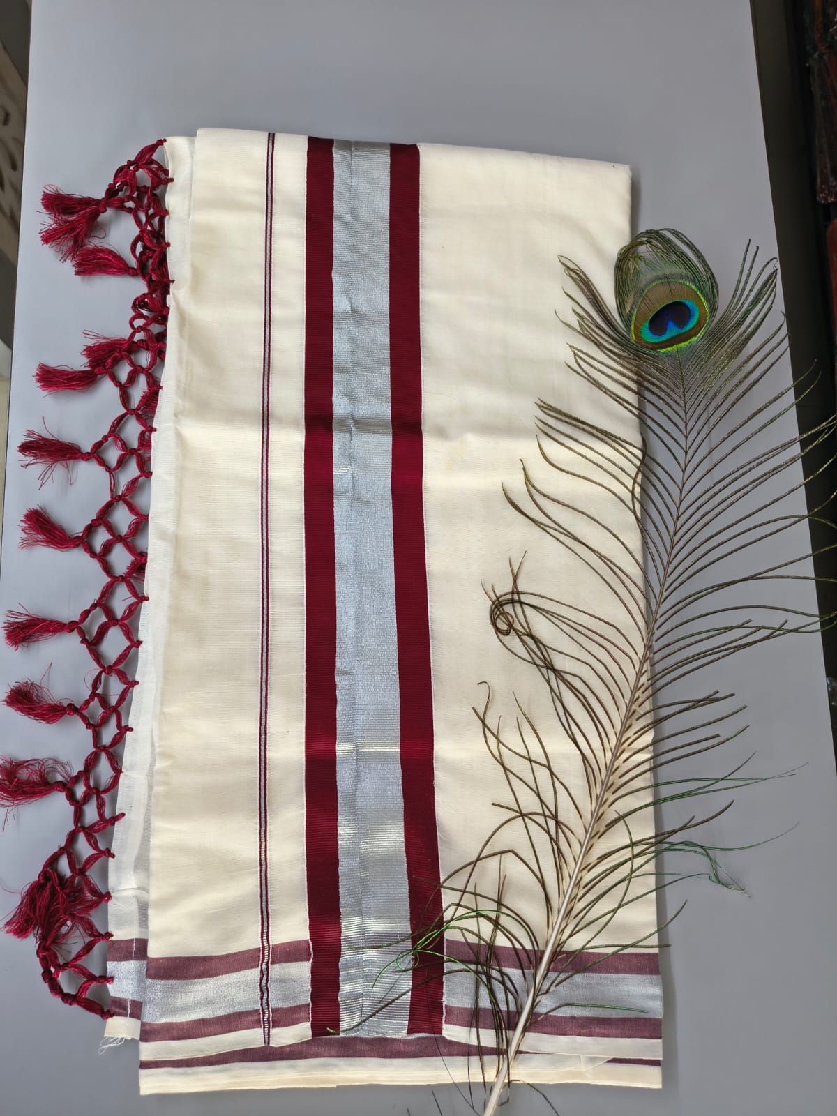 kerala saree with blouse