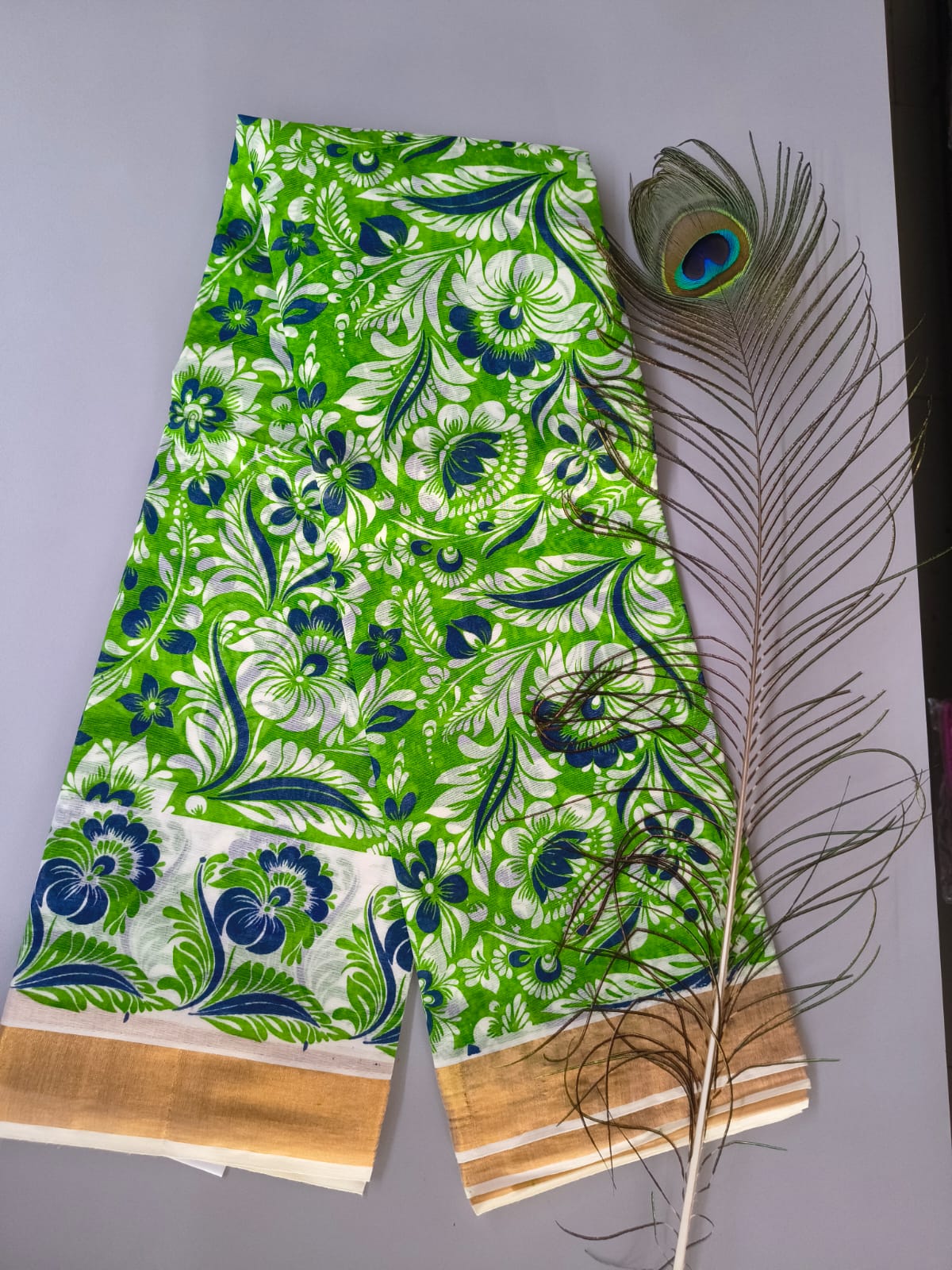 Kerala saree with full design