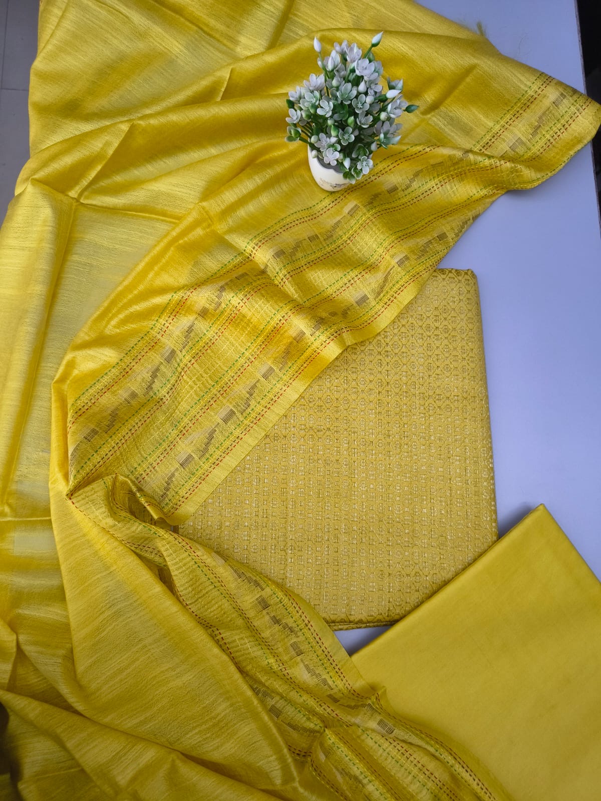 Dupian silk churidar material