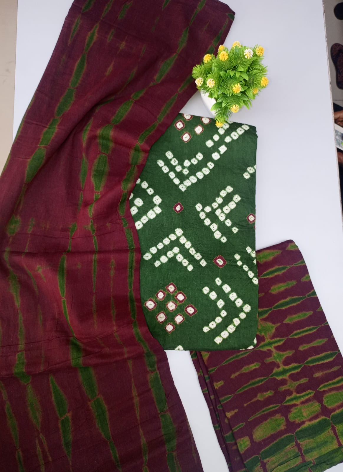 Bandini churidar material